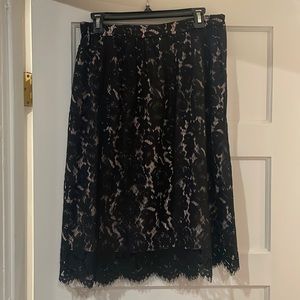 J.Crew lace skirt